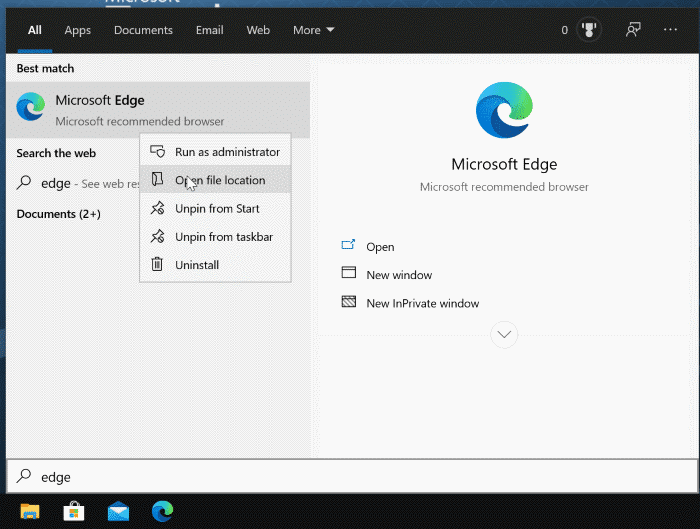 So Erstellen Sie Eine Microsoft Edge Verknüpfung Auf Dem Desktop In